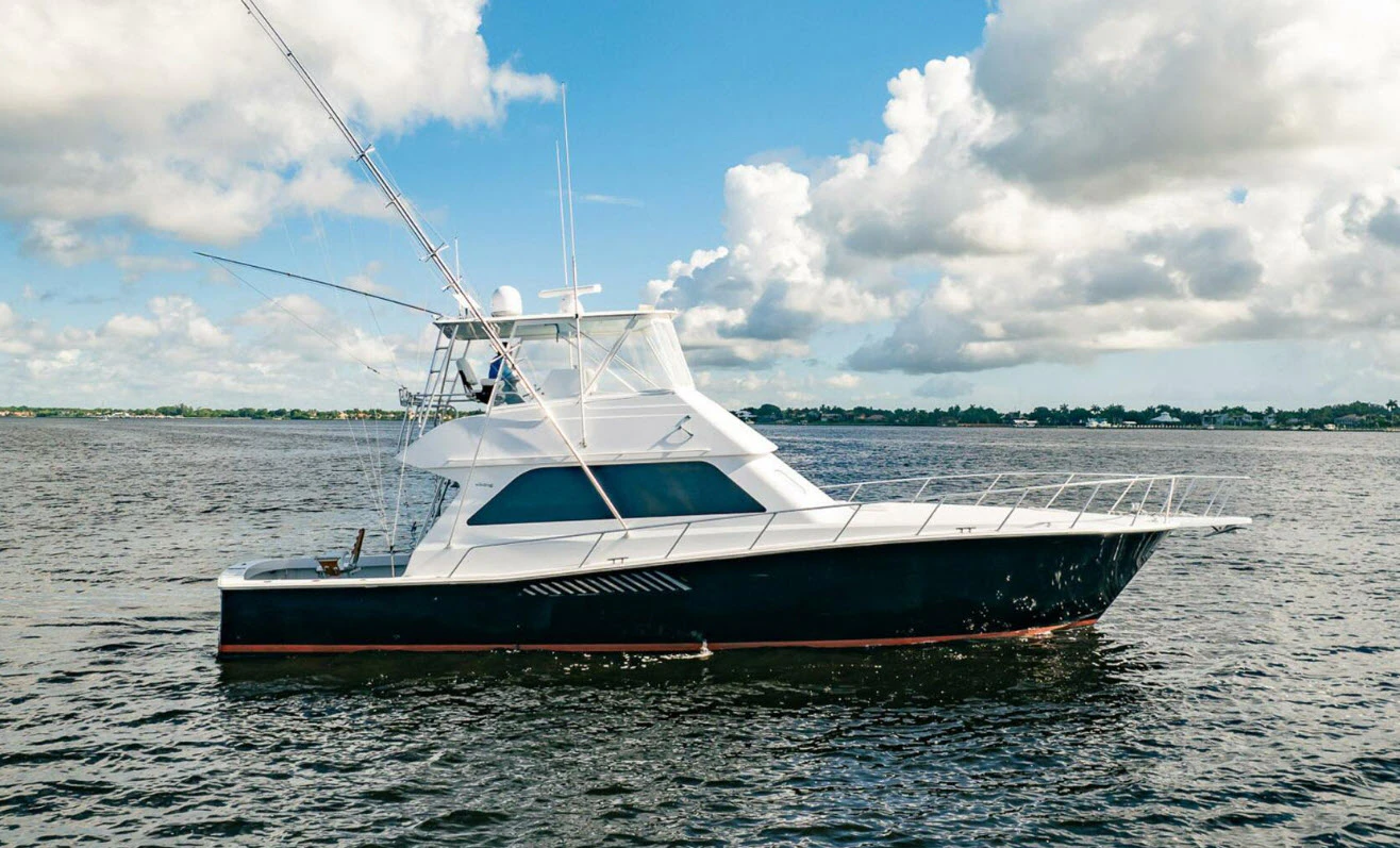 2000 viking 50 near the palm beach boat show