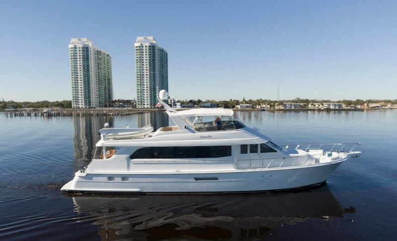 2001 hatteras 75 yacht for sale june