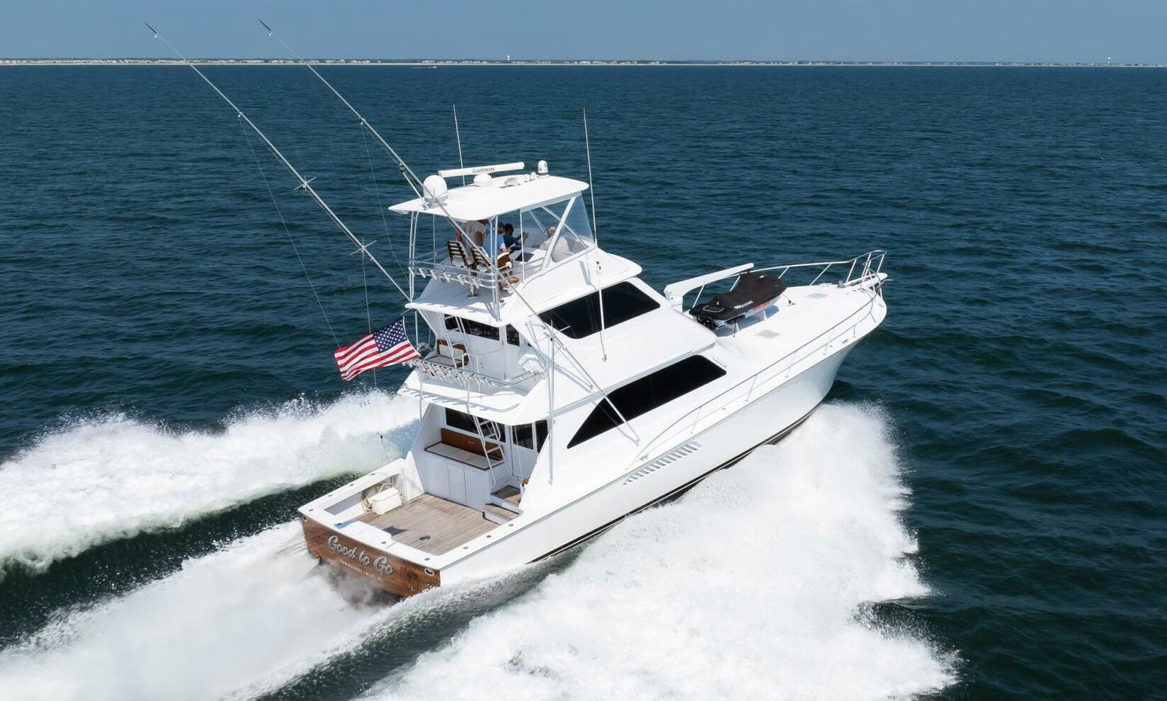 2002 Viking 61 yacht for sale in june