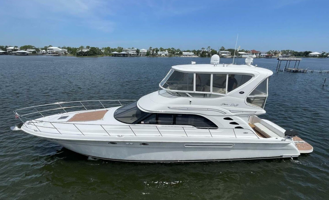 sea ray sedan bridge for sale under 500k