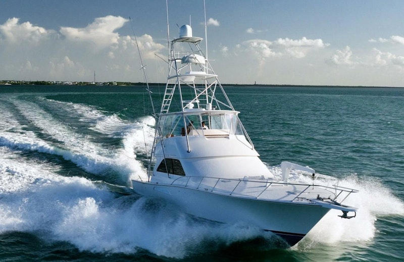 2005 viking 48 convertible yacht for sale named roga