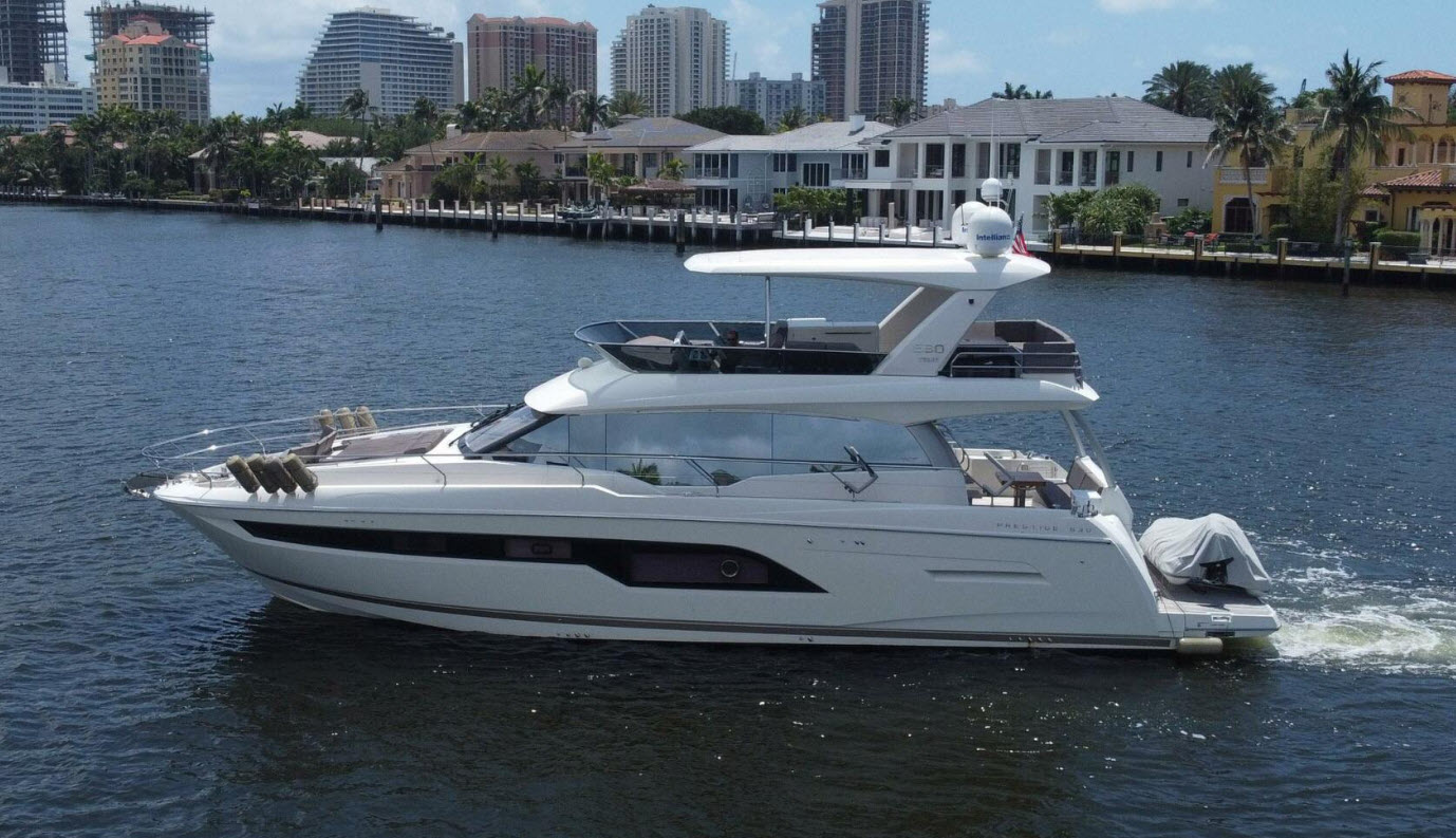 2017 prestige yachts 630 flybridge cruiser