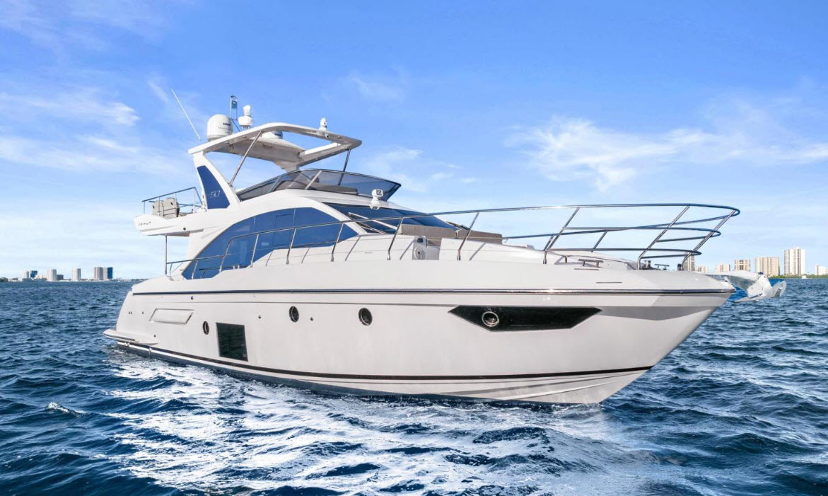 azimut yachts 50 flybridge cruiser from 2019