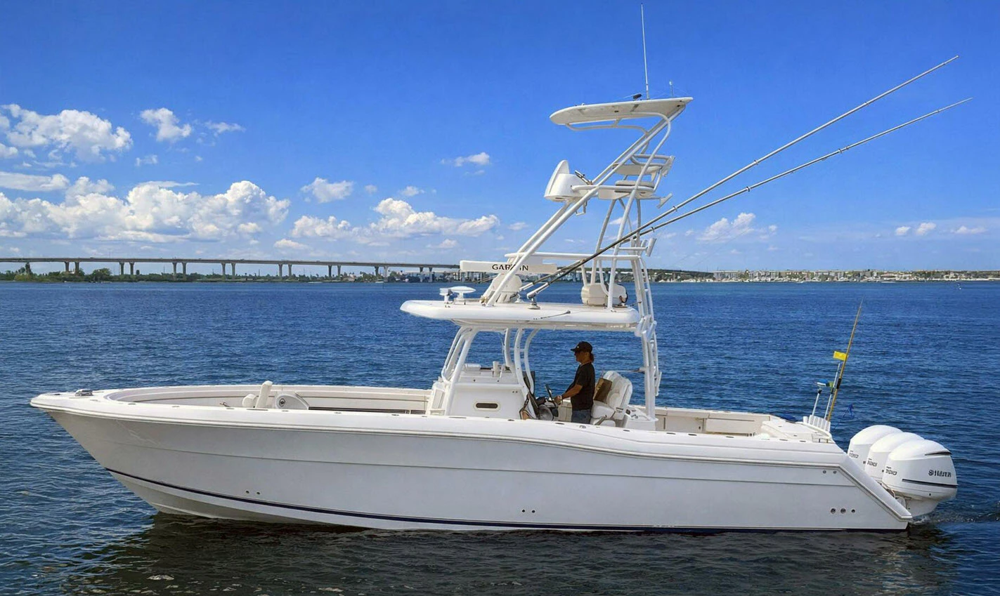 stamas 390 tarpon center console boat