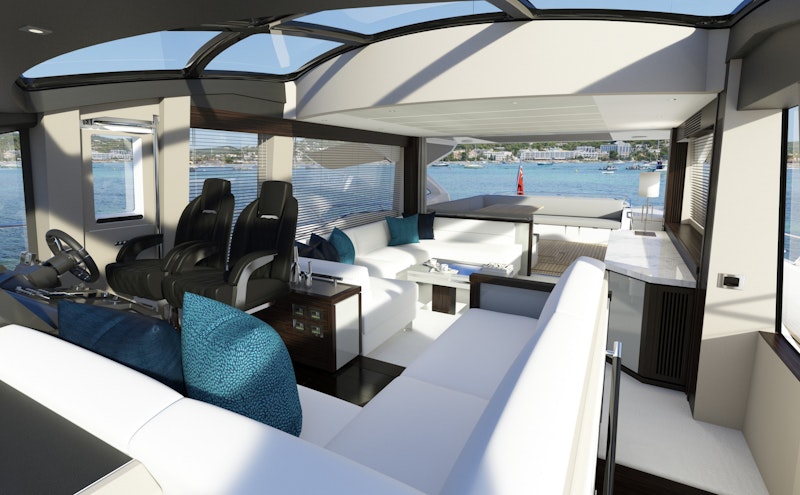 Sunseeker 74 Strategic Dreams Salon