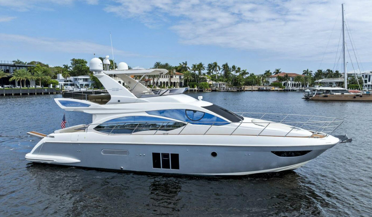 azimut 53 flybridge cruiser