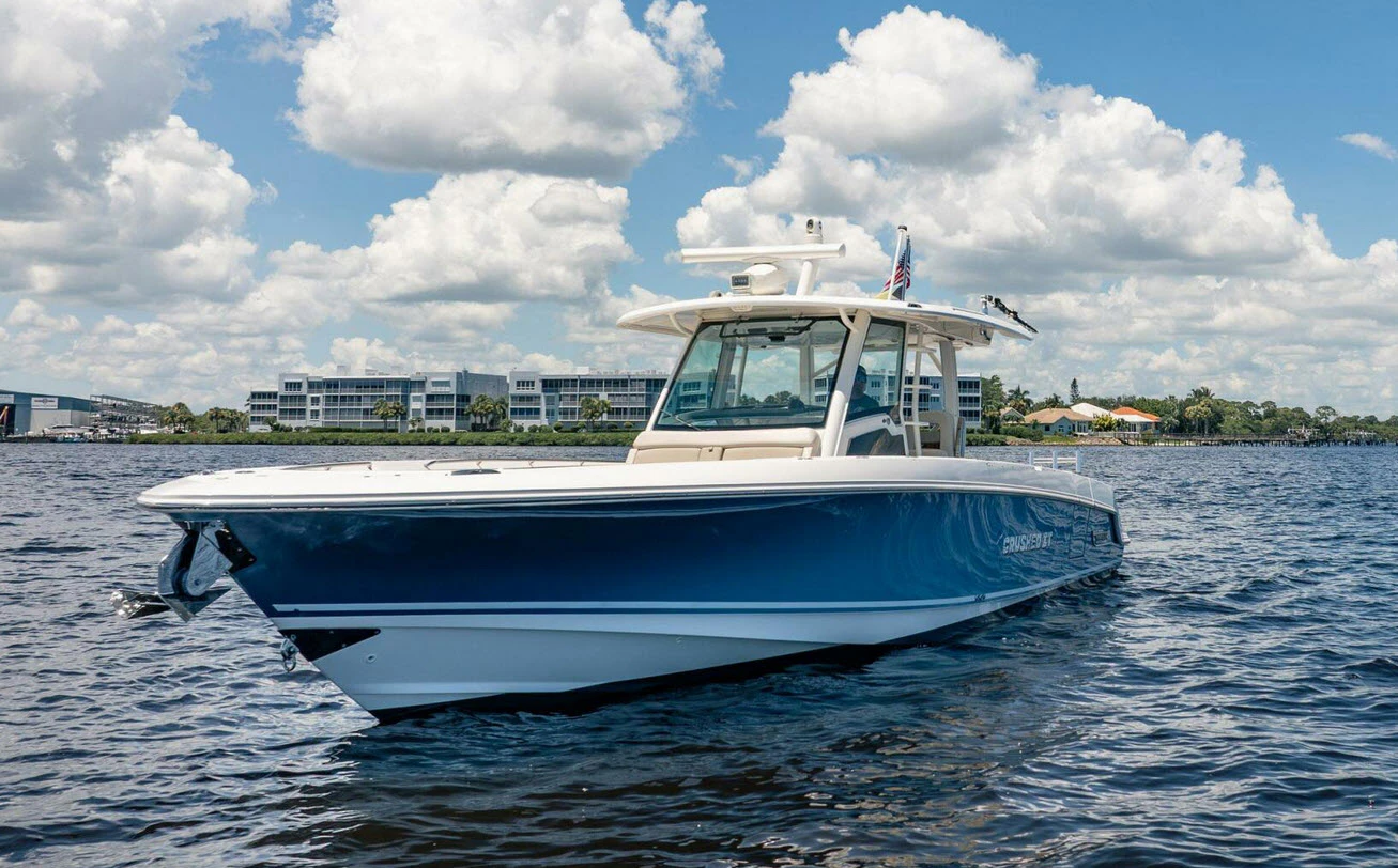 2018 boston whaler 380 outrage center console boat