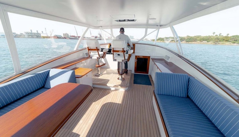 Bridge Deck On The Jim Smith 60 Express