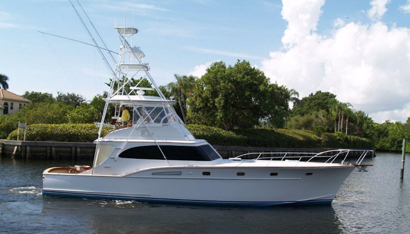classic rybovich 55 custom sportfishing boat