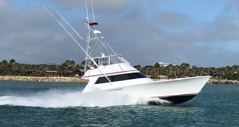 custom sportfishing boat near fort lauderdale boat show 2023
