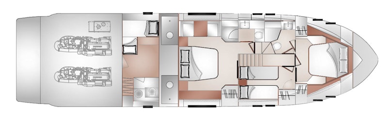 Lower Deck on the Dyna 63