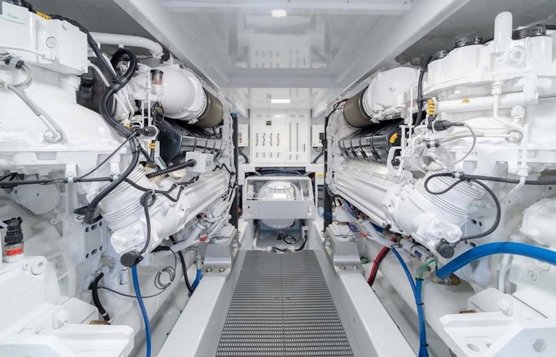 engine room on EURYBIA