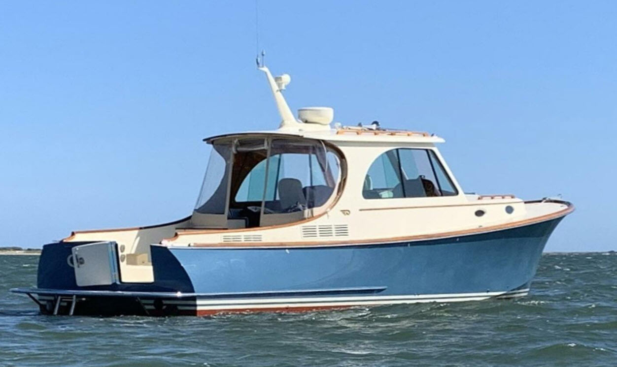 example of downeast cruising boat