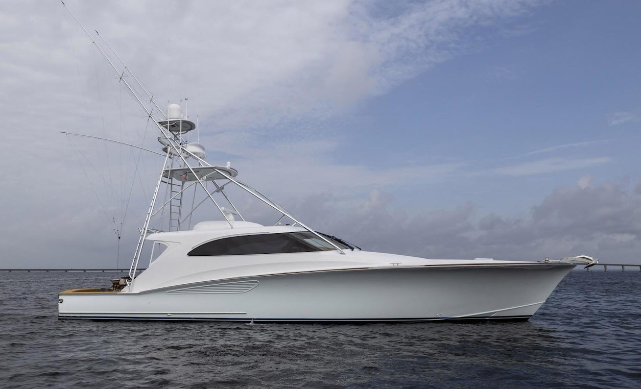 F and S 61 Custom Sport Fishing Boat For Sale
