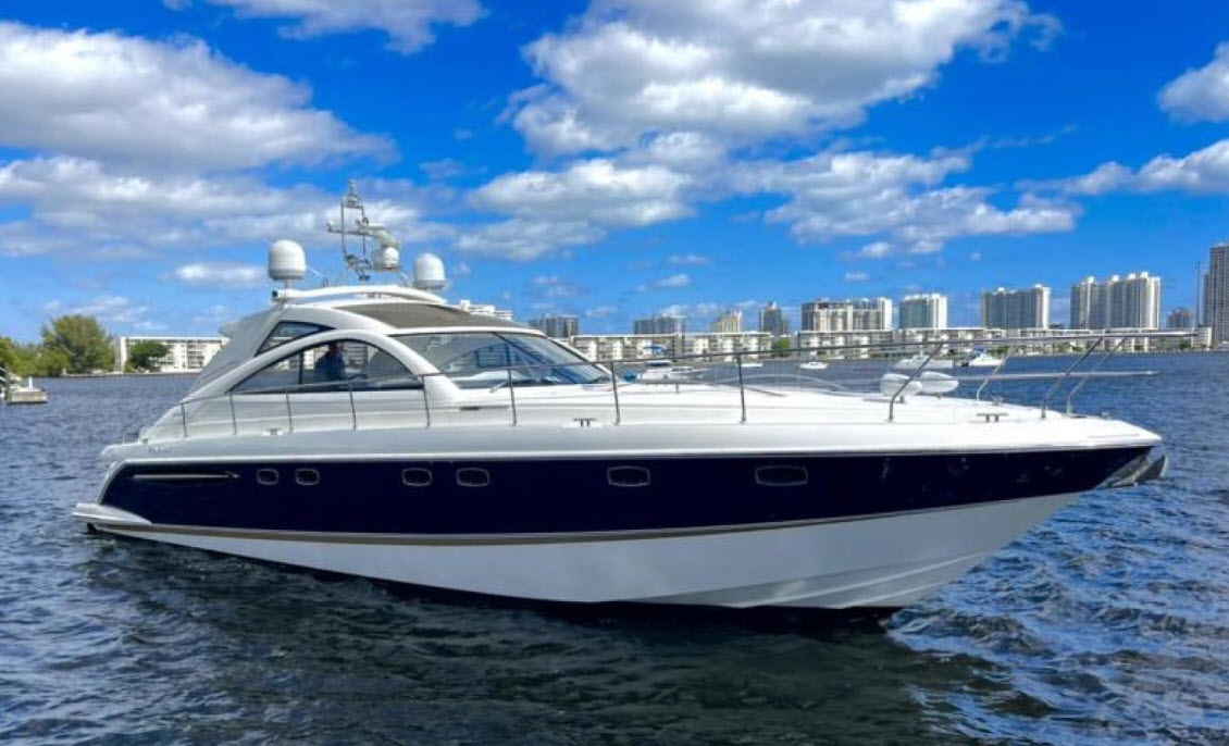 fairline 52 for sale near the miami boat show