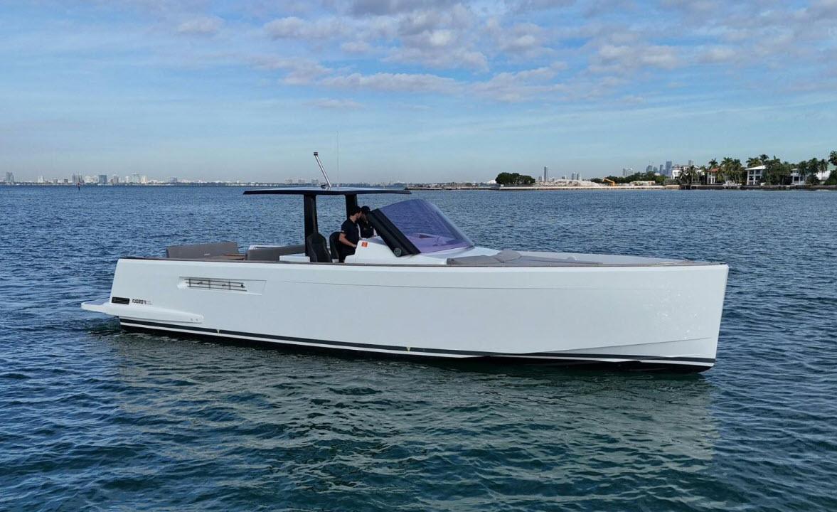 fjord 40 open near miami boat show