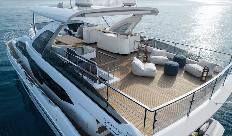 azimut yachts grande 35 flybridge