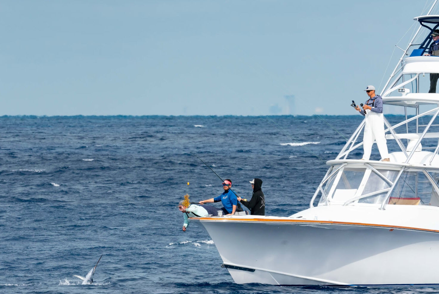 greg graham catching sailfish in tournament