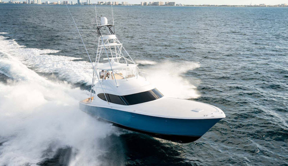 Hatteras GT59 Palm Beach Boat Show