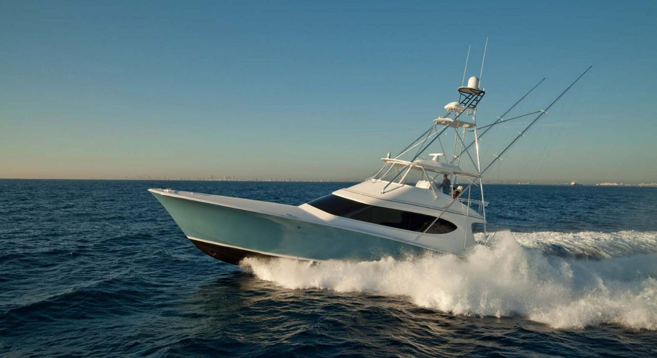 Hatteras GT70 Sportfish miami yacht show