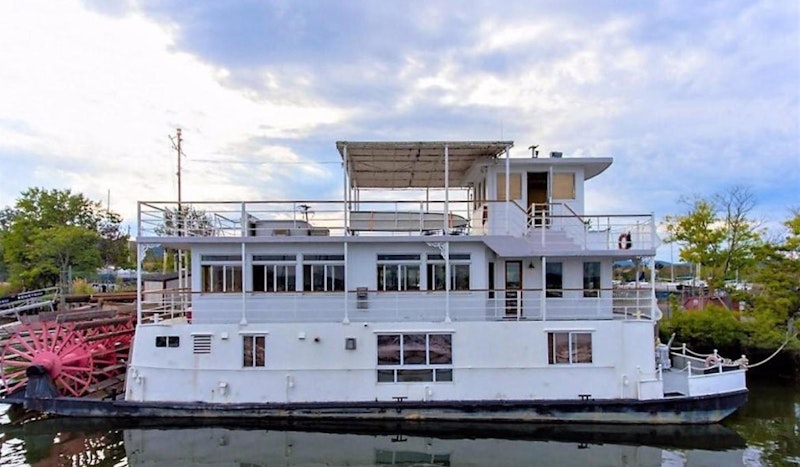 Picture of Elena Queen of Arts 1982 AC Mcleod 79' Custom Sternwheeler House Barge