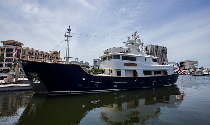 Picture of Discovery, a 1962 Romsdal 100' Expedition Yacht