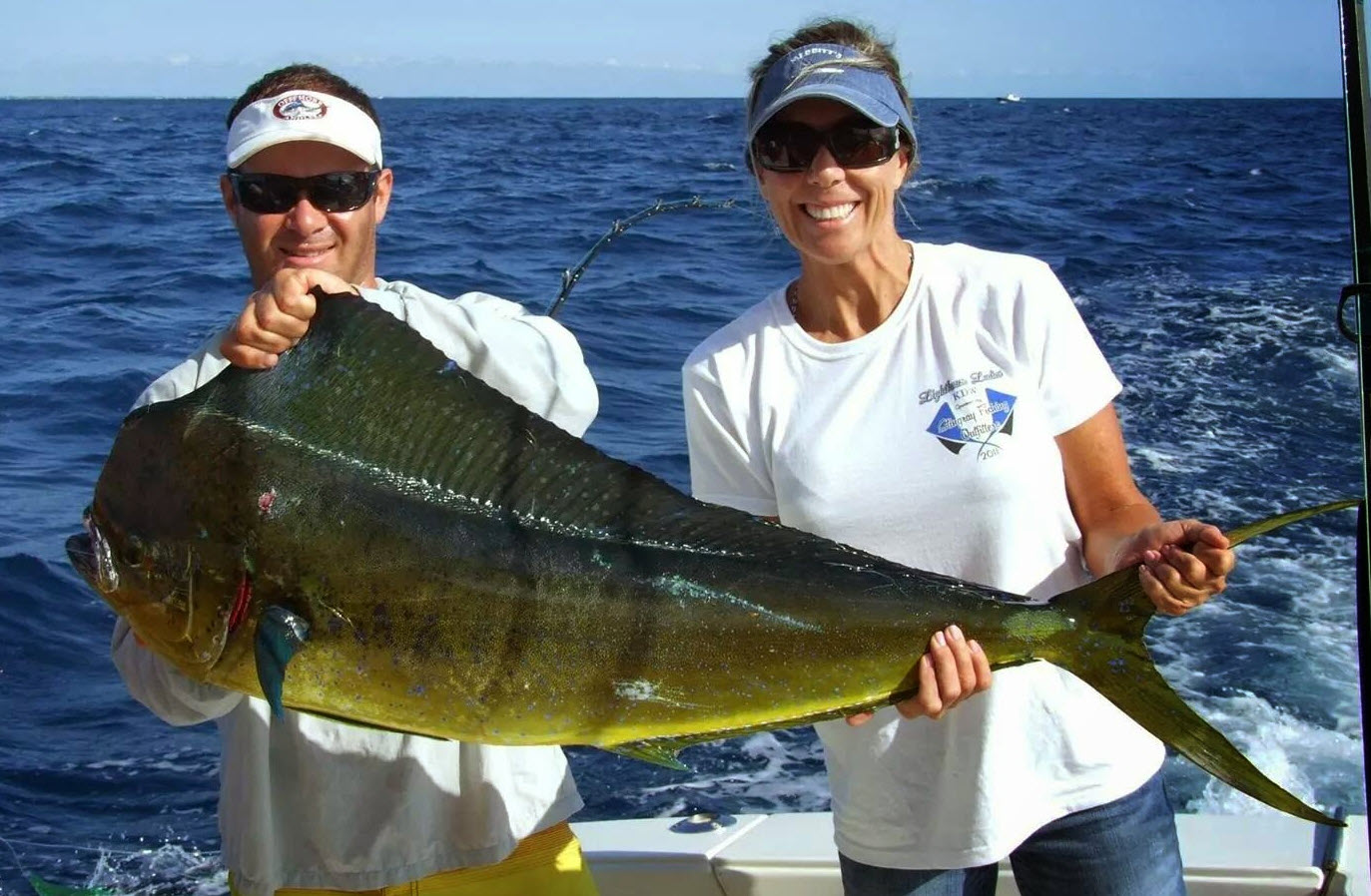mahi mahi caught at ladies fishing tournament