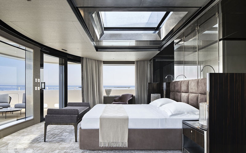 master stateroom on sanlorenzo 62m