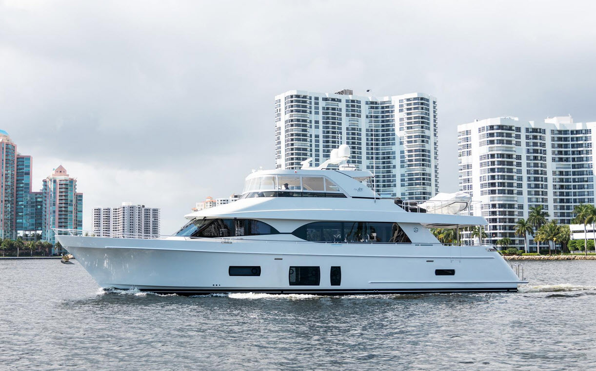 highest priced yacht sold - ocean alexander 85