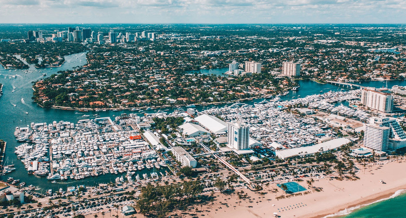 overview of the fort lauderdale boat show