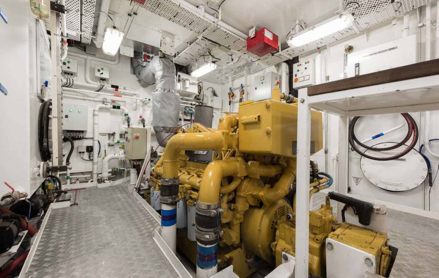 Pacific HQ Engine Room