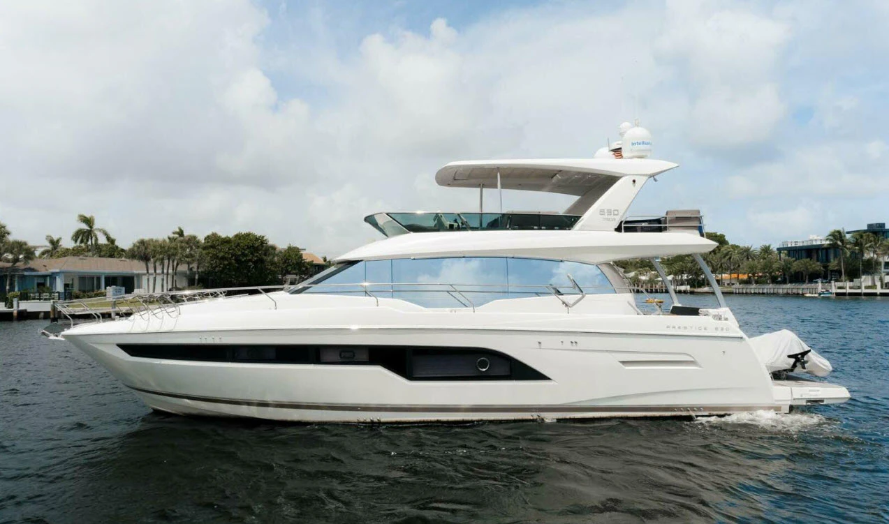 prestige 630 fly listed for sale in april 2025
