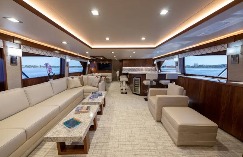 salon and galley