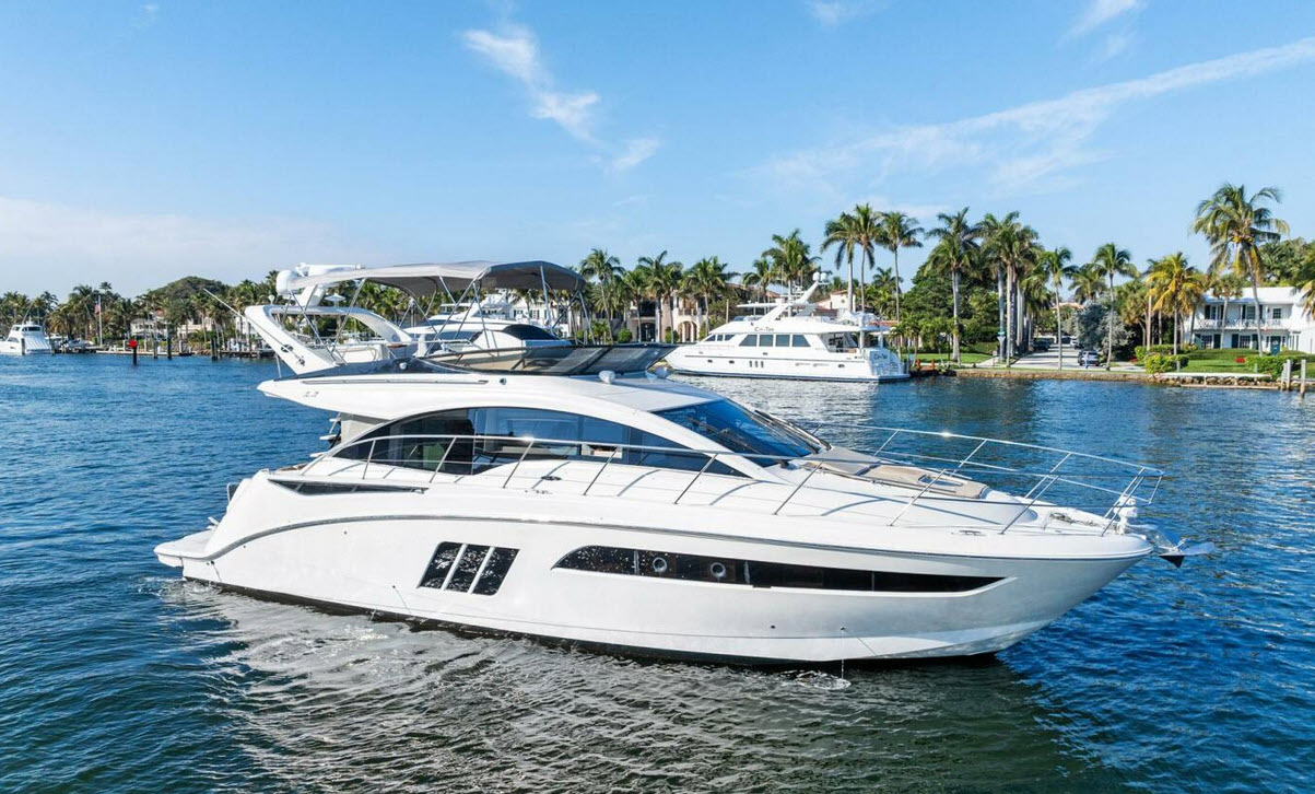 sea ray yacht 510 fly in fort lauderdale florida