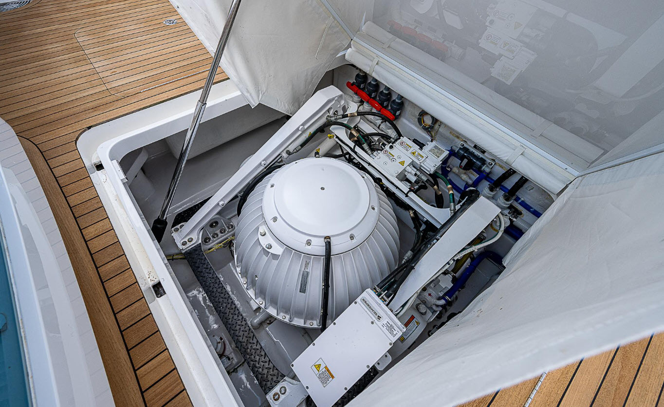 seakeeper gyro for safety in viking sportfishing yacht