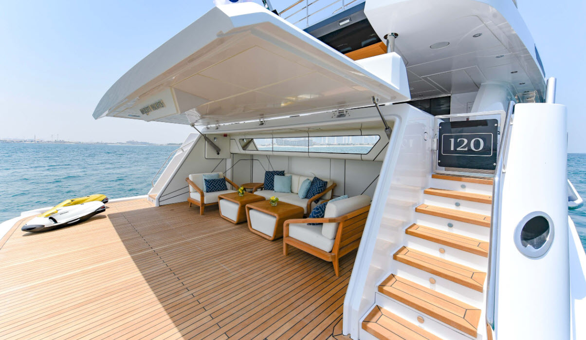 stern beach club with chairs