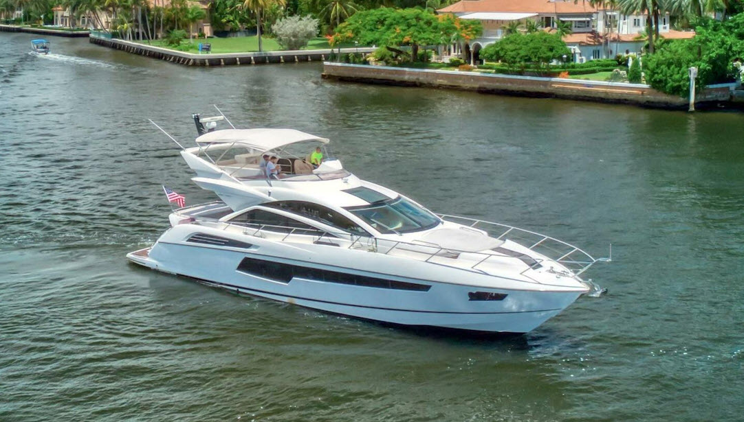 sunseeker yachts at the fort lauderdale boat show 2023