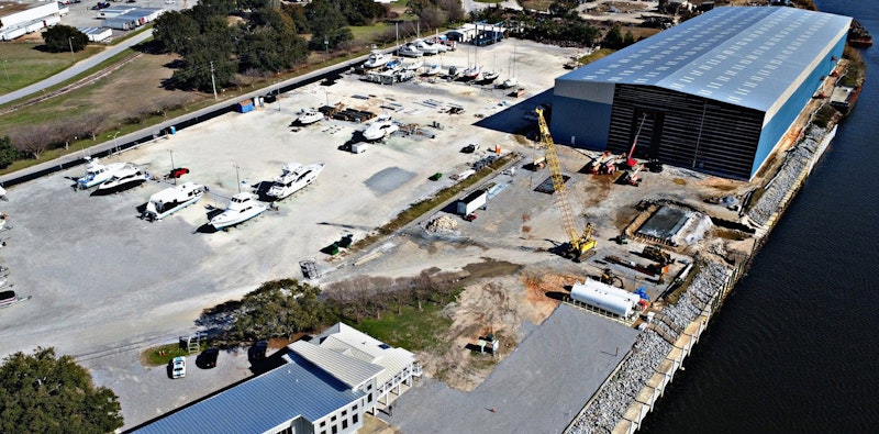 under construction - the barn pensacola marine center