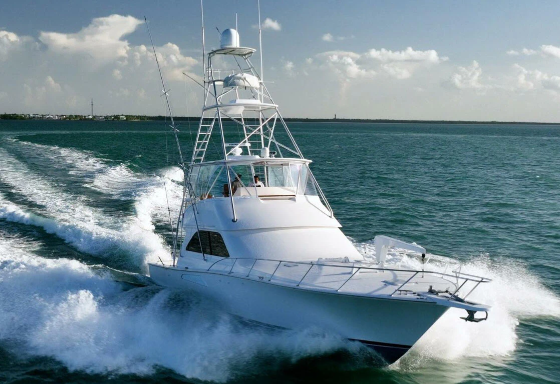 2005 viking 48 near the palm beach boat show