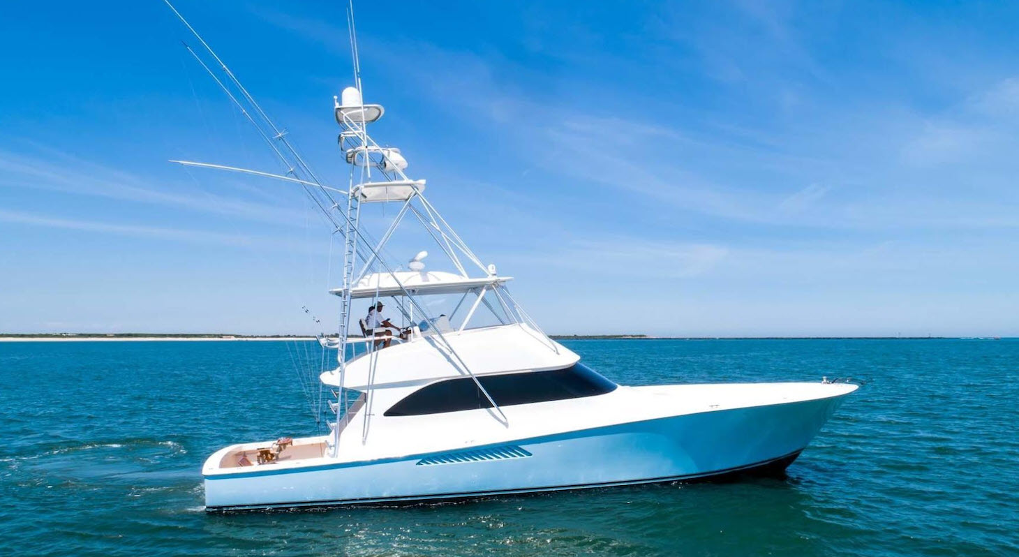 viking yachts 57 convertible - warden pass - for sale