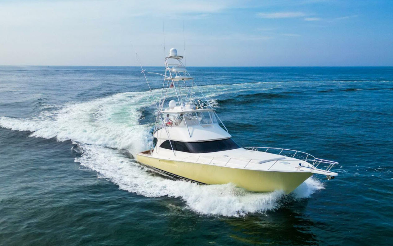 viking yachts 60 convertible - lucky four us - for sale