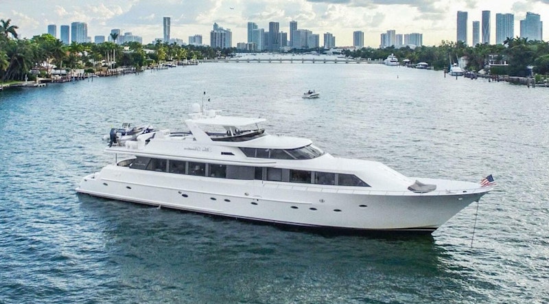 westship yachts 108 near fort lauderdale boat show