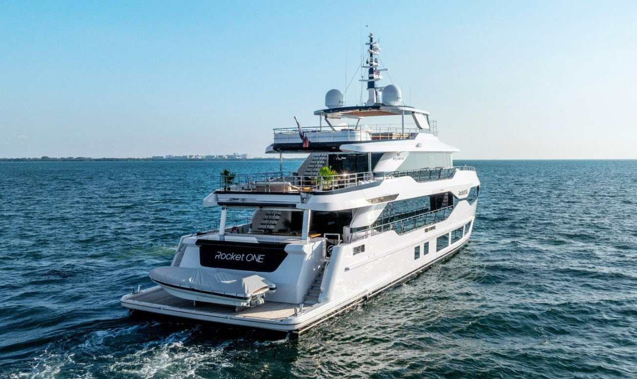 120-foot super yacht - what to pay