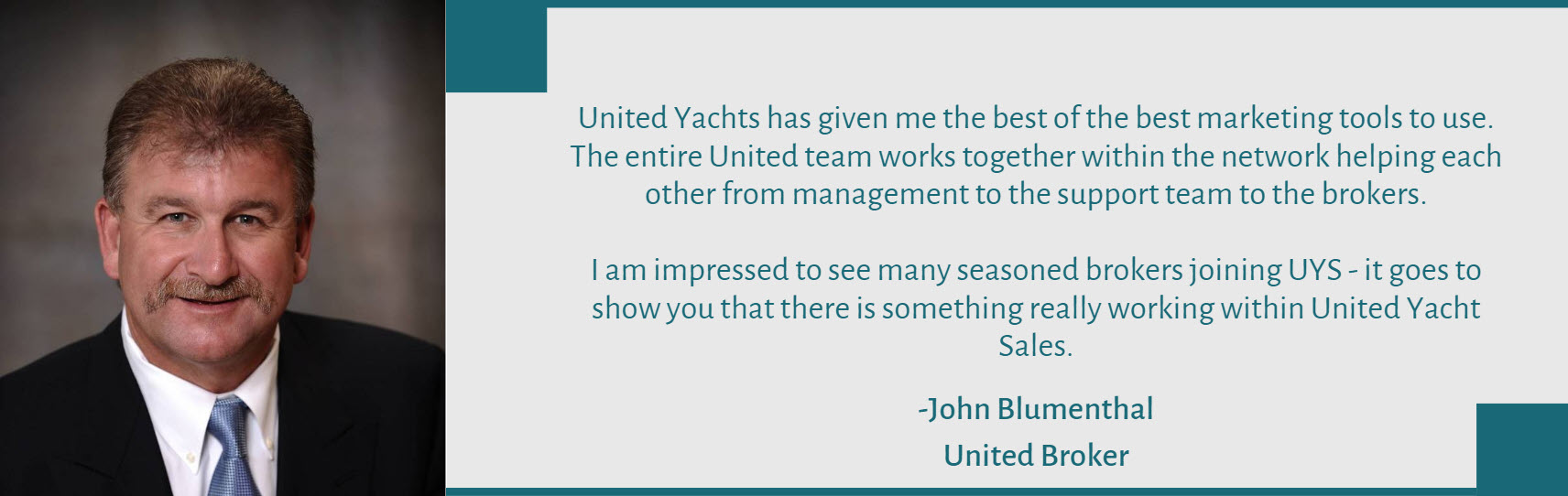 yacht broker john blumenthal