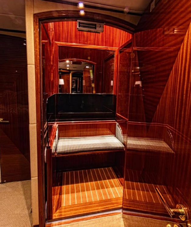 yacht for sale in florida with elevator