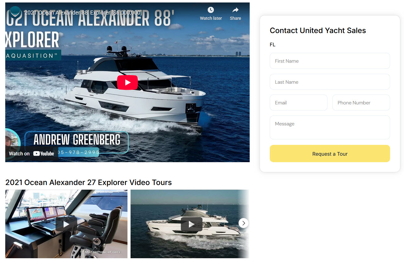 boat and yacht videos on marinesource