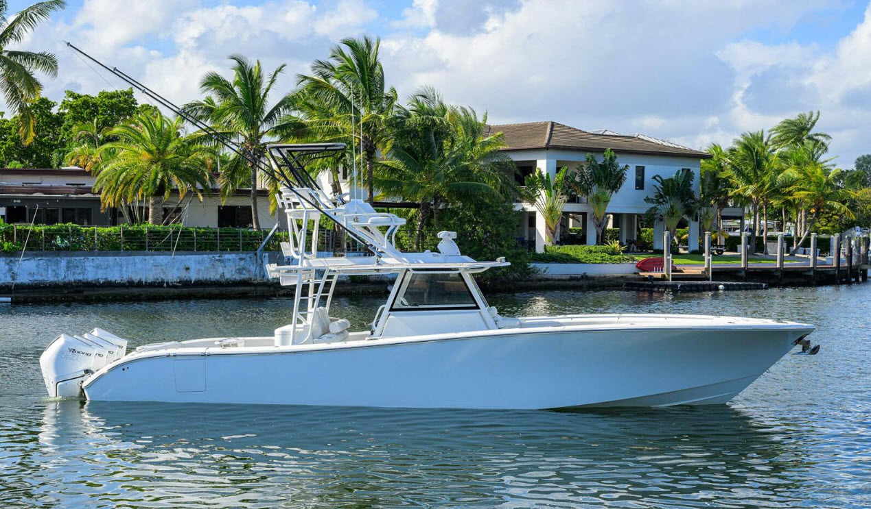 yellowfin boats near the 2026 miami boat show