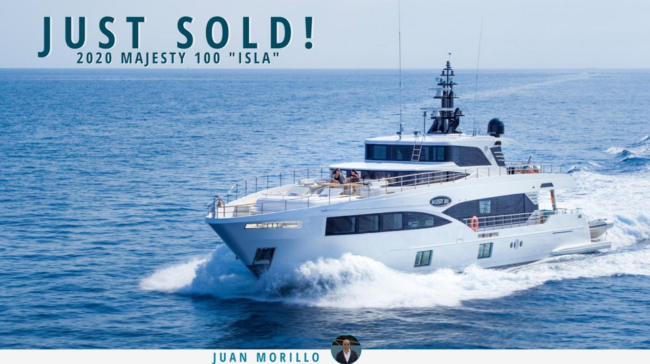 photo of Majesty 100 Luxury Motor Yacht ISLA Sold By United Yacht Sales
