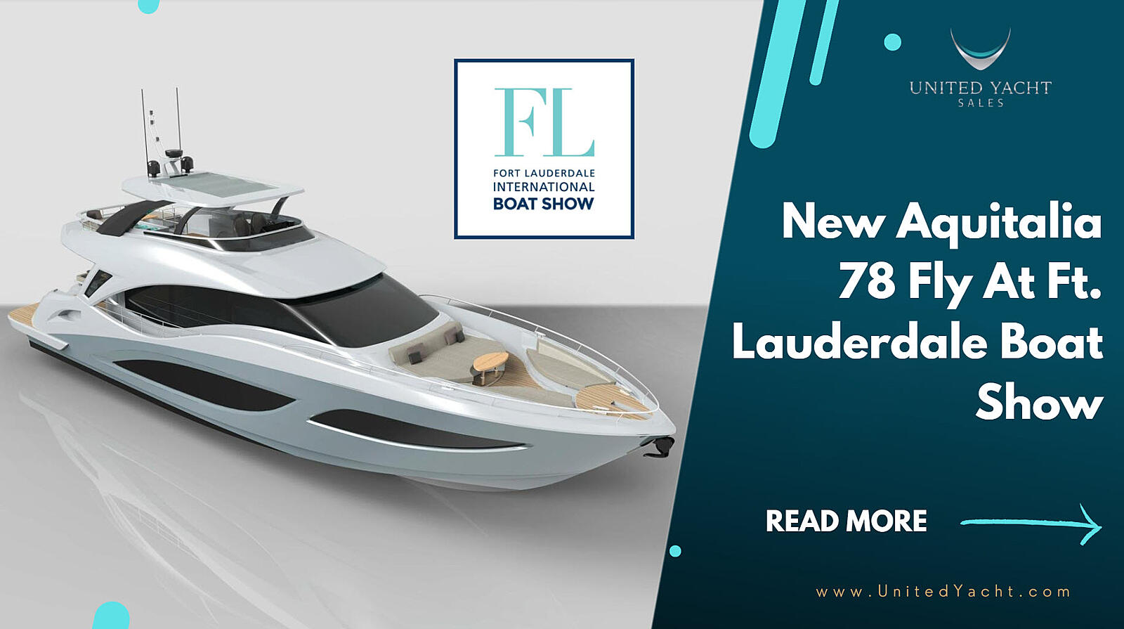 photo of Fort Lauderdale Boat Show Feature: New Aquitalia 78 Fly