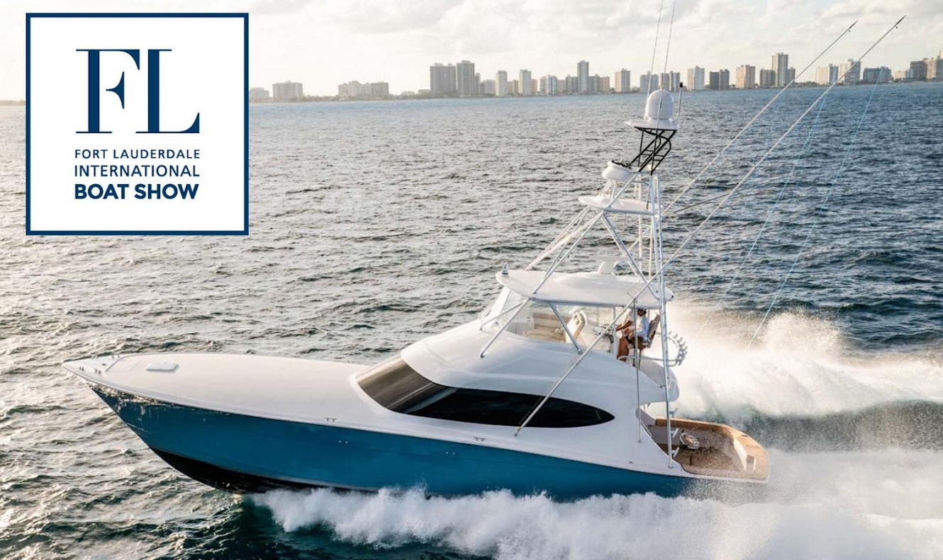 photo of Hatteras Yachts On Display At The 2019 Fort Lauderdale Boat Show